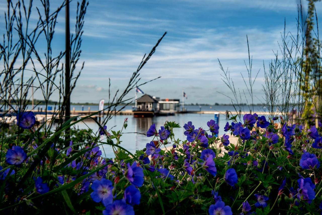 Welcome In - Houseboat 'Elysium' Met Eigen Aanlegsteiger Sneek - Offingawier Exterior photo